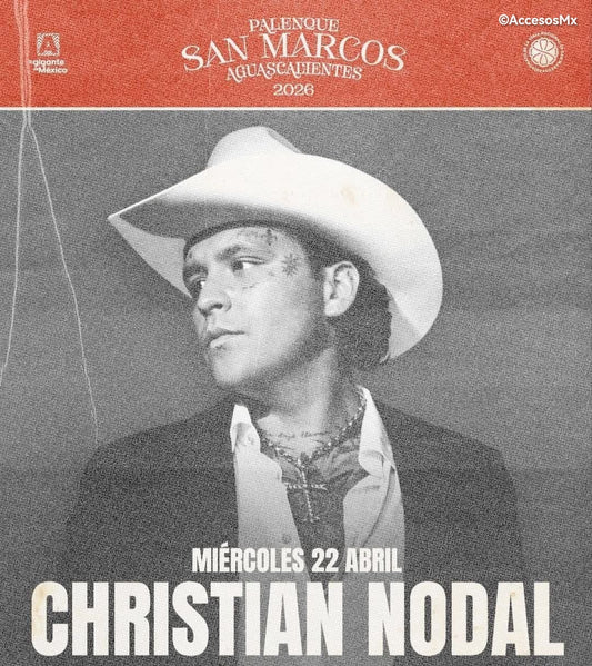 Christian Nodal 22/04/2026