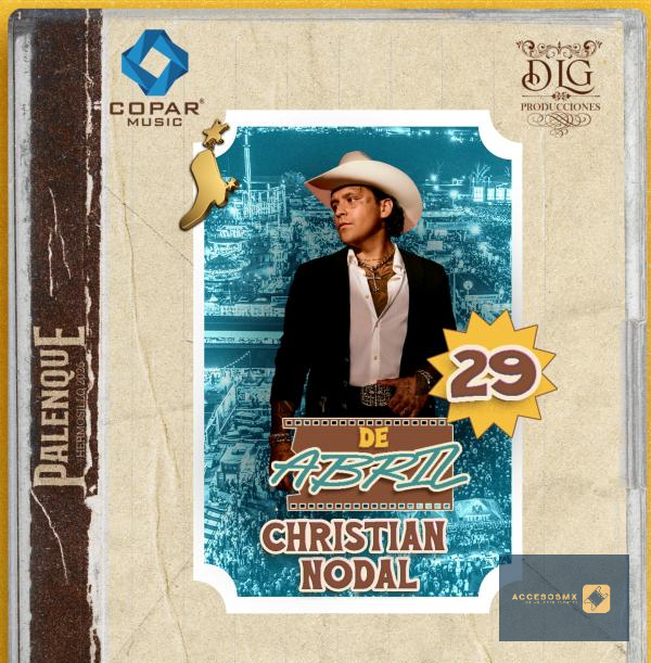 Christian Nodal 29/04/2026